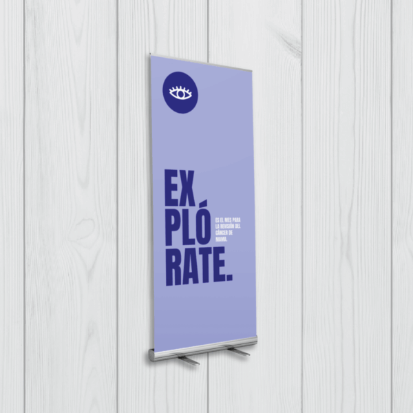Gráfica para pendón PVC 13oz - 100x200 cm