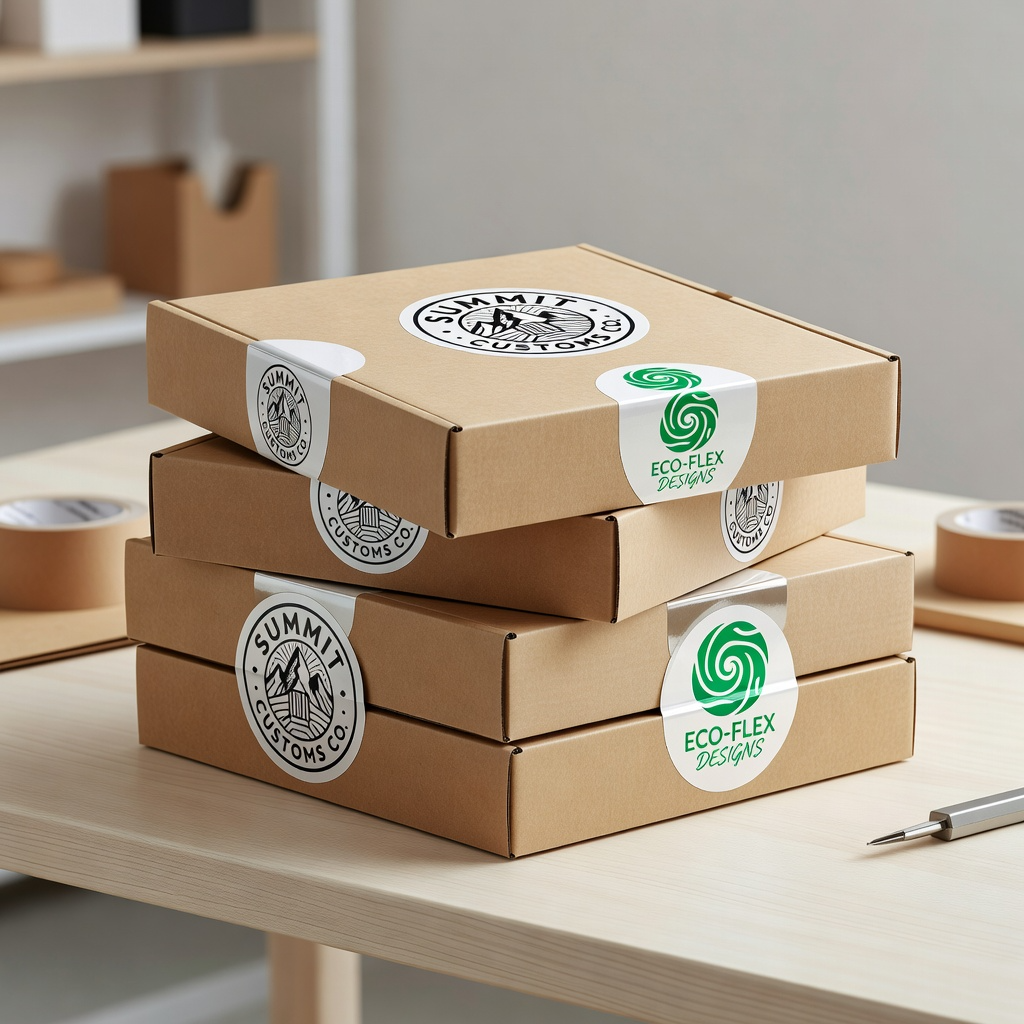 stickers circulares personalizados vinilo